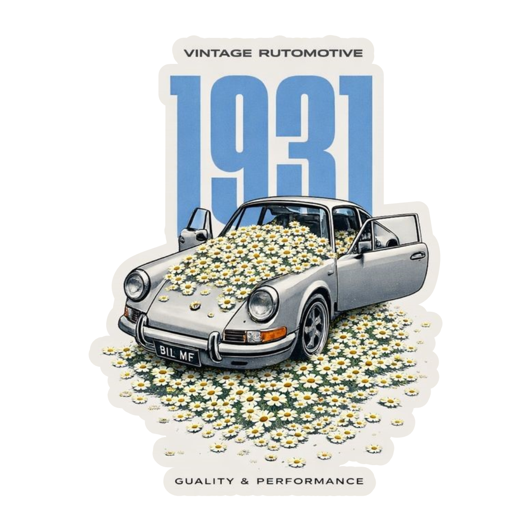 1931 Porsche sticker