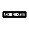 ABCDEFUCKYOU