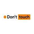 Don't Touch sticker