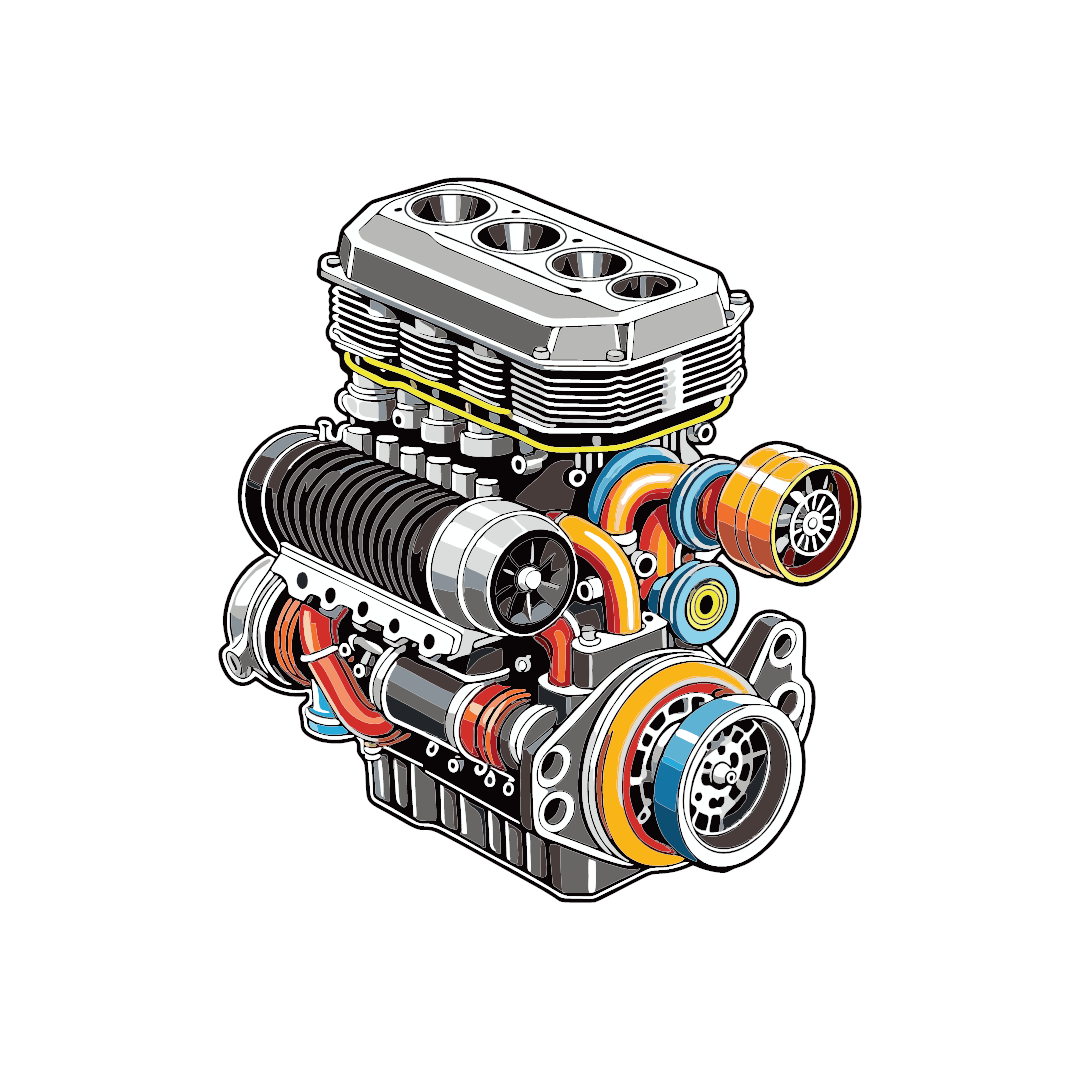 Engine Sticker