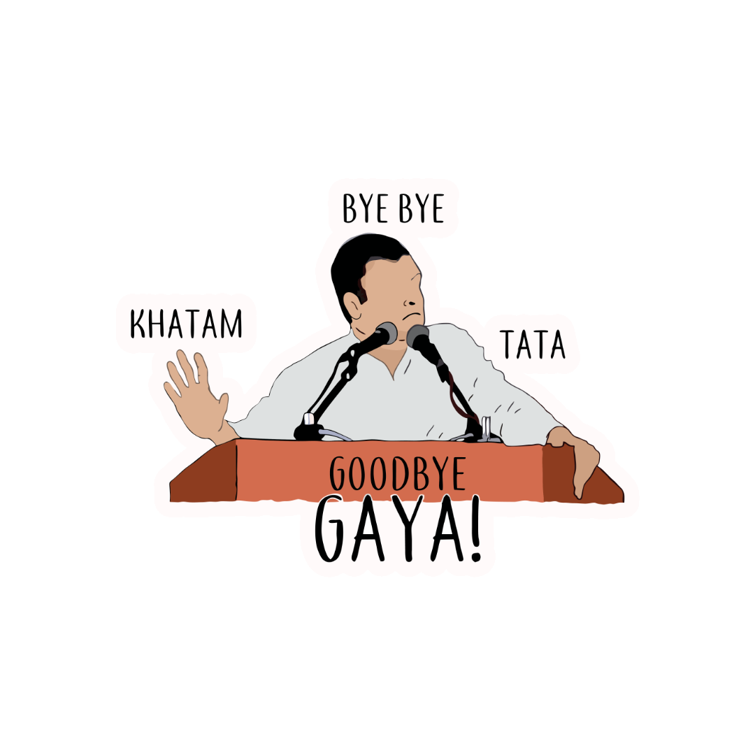 GOODBYE – RAHUL GANDHI