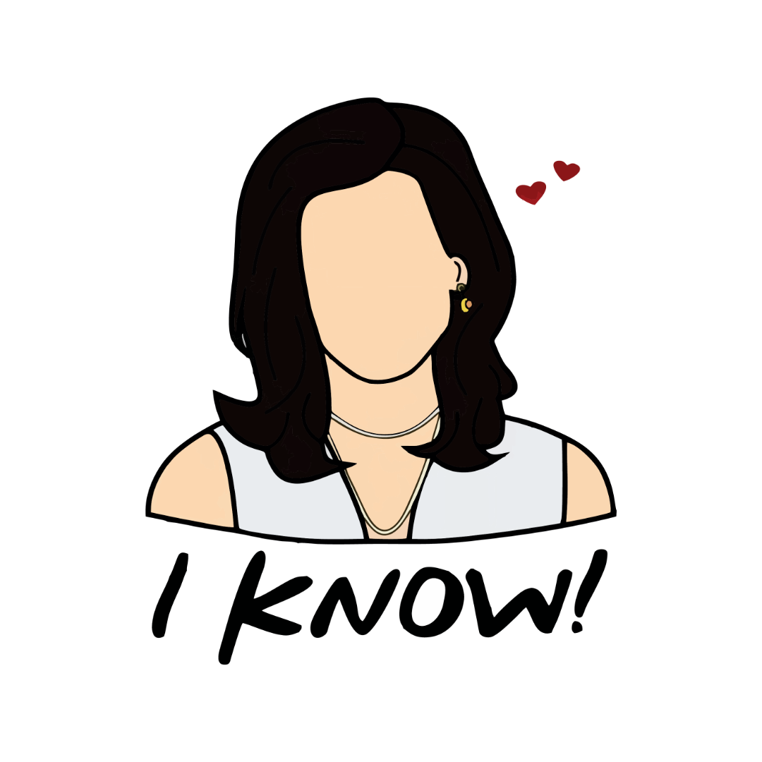 I Know-Friends Sticker