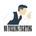 No Fucking Fighting - Peaky Blinders Sticker