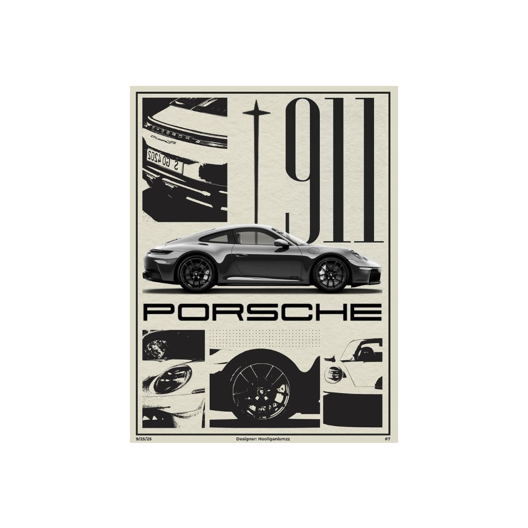 Porsche Sticker
