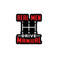 Real Men Sticker