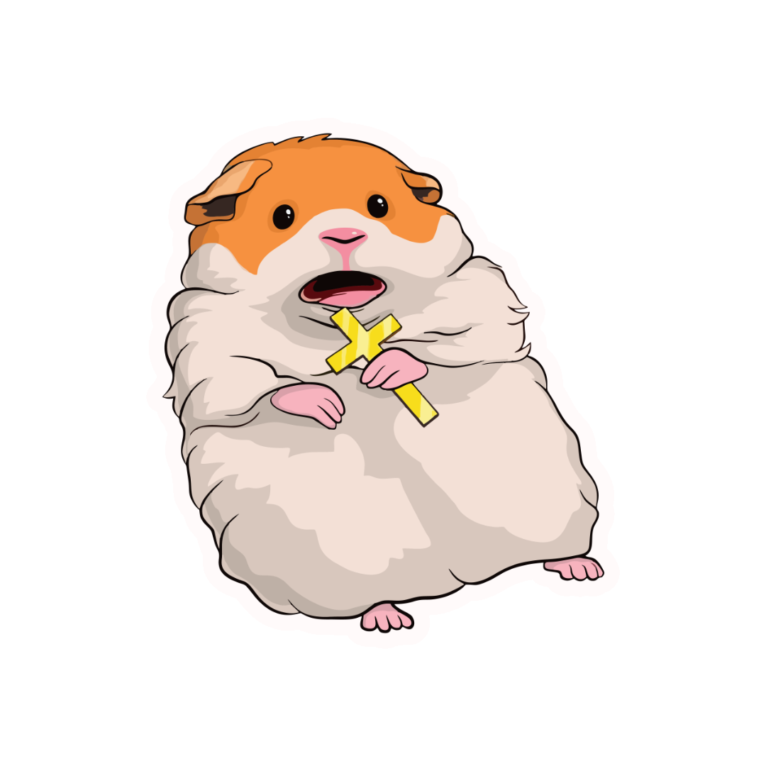 SCARED HAMSTER