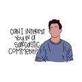 Chandler Comment-Friends Sticker